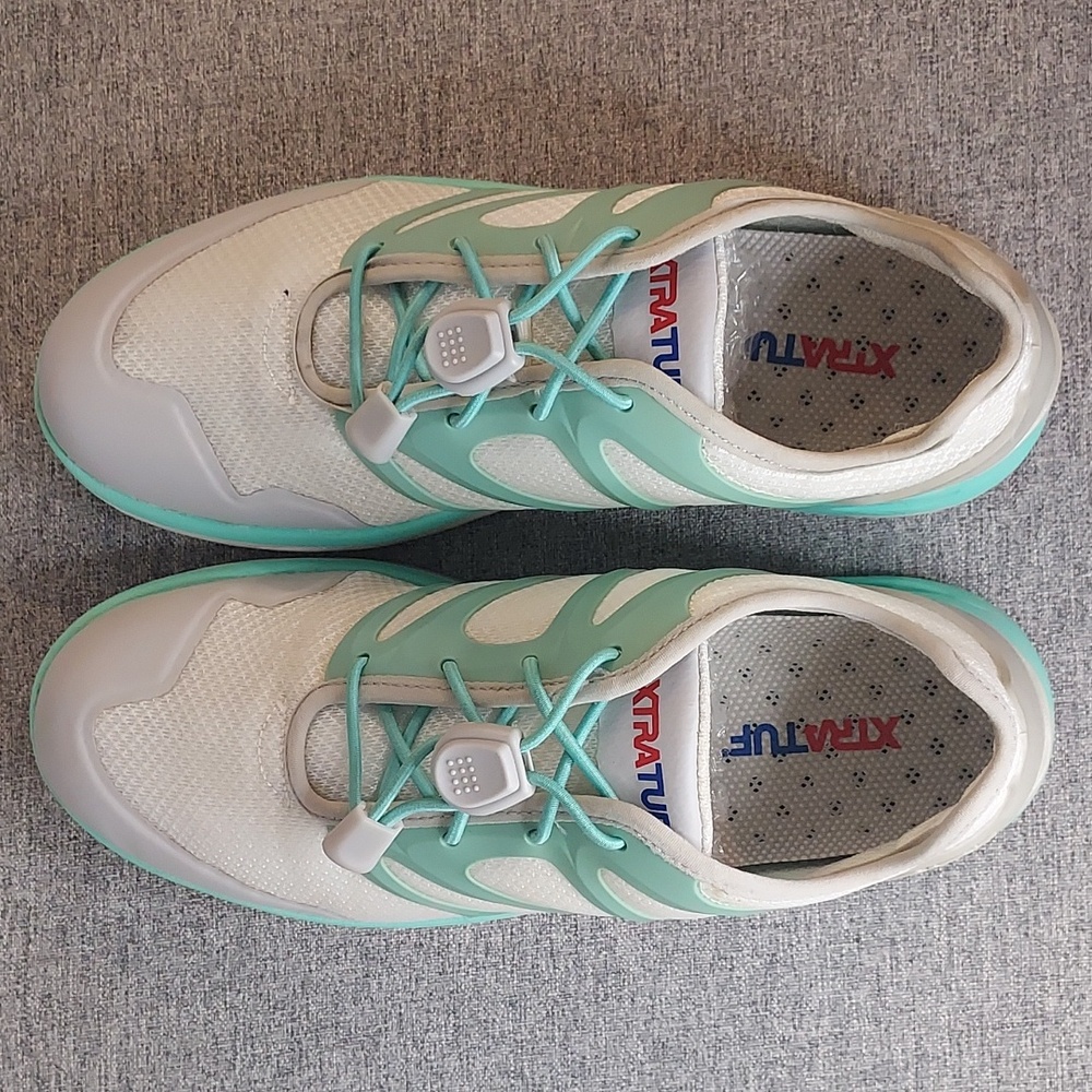 XtraTuf Slip-Resistant Seafoam Spindrift Drainage Shoe XWS-300 Size US 7